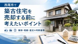 西尾市で築古住宅を売却する前に考えたいポイント｜解体・相続・査定の判断基準