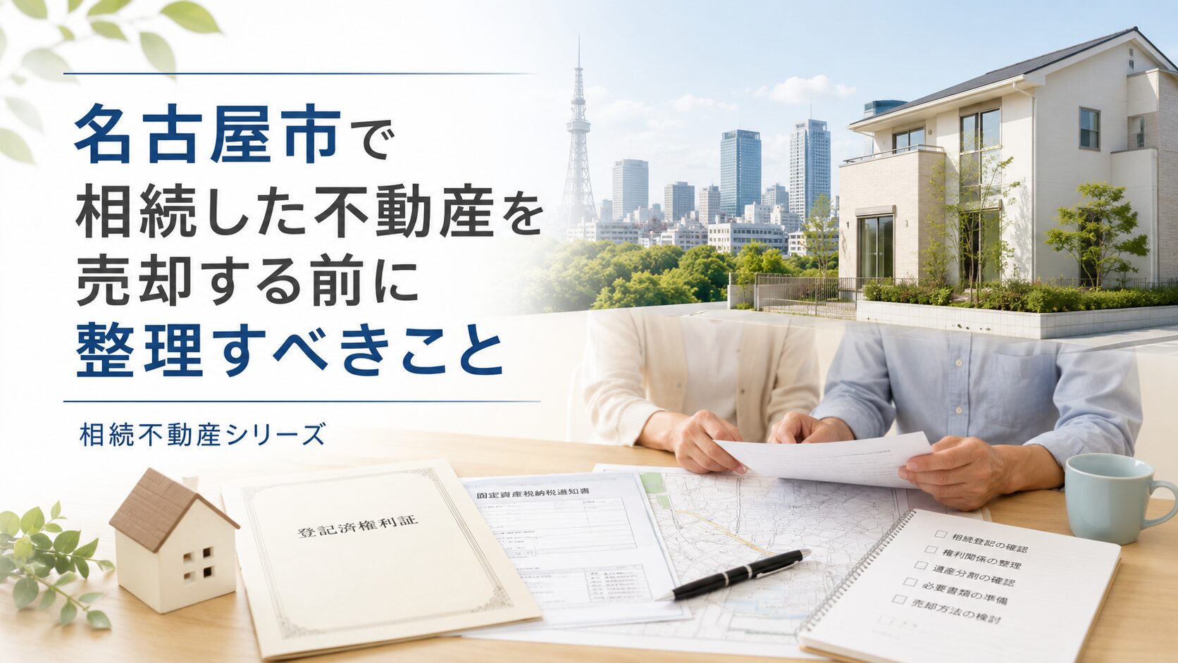 名古屋市で相続した不動産を売却する前に整理すべきこと　相続不動産シリーズ