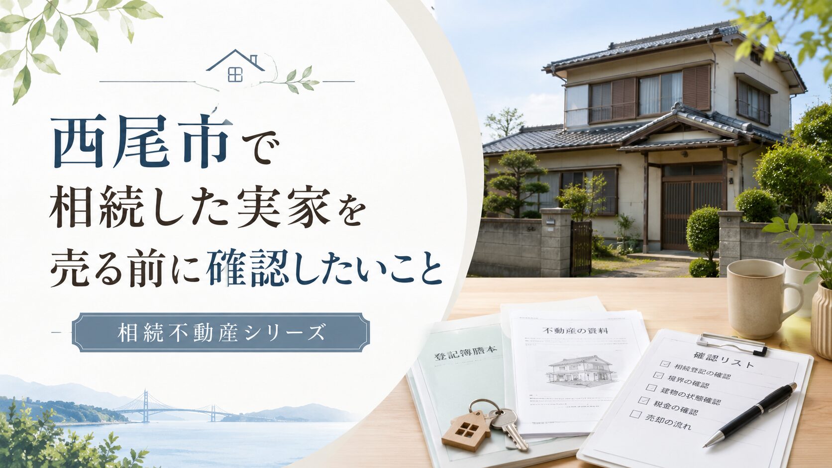 西尾市で相続した実家を売る前に確認したいこと 相続不動産シリーズ