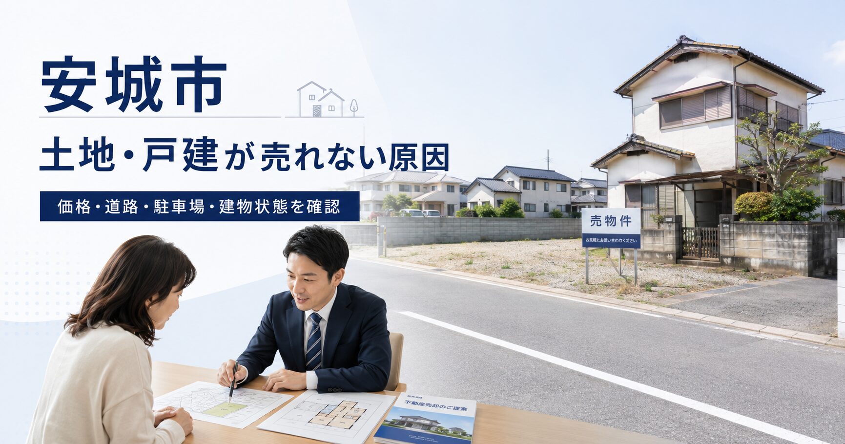 安城市で売却が長期化しやすい土地・戸建の共通点｜価格以外の原因と見直し方