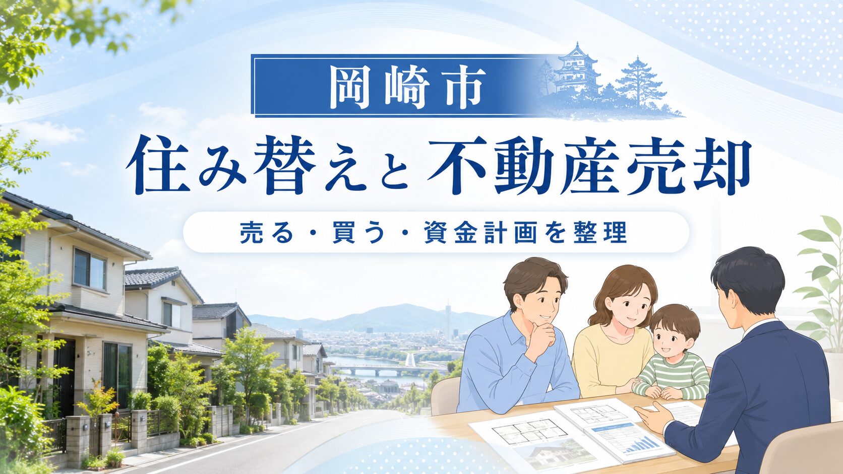 岡崎市で住み替えと不動産売却を同時に進める注意点